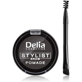 Delia Cosmetics Eyebrow Expert pomadă pentru sprâncene culoare Graphite