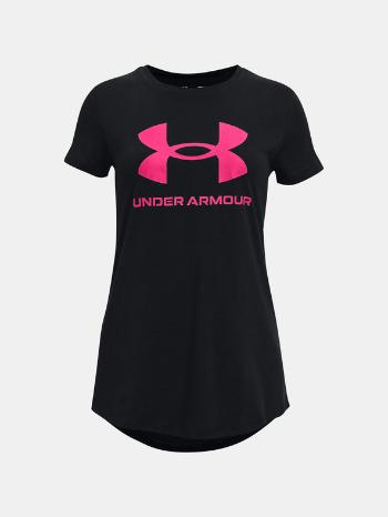 Under Armour UA Sportstyle Logo SS Tricou pentru copii Negru