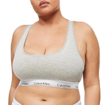 Calvin Klein Sutien sport pentru femei bralette PLUS QF5116E-020 XL