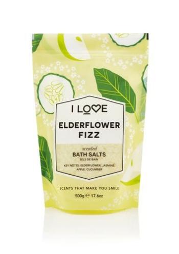 I Love Sare de baie Elderflower Fizz (Bath Salts) 500 g