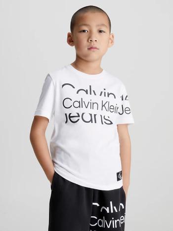 Calvin Klein Jeans Tricou pentru copii Alb