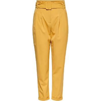 ONLY Pantaloni pentru femei ONLSICA HW PAPERBAG PANTS PNT Spruce Yellow 34