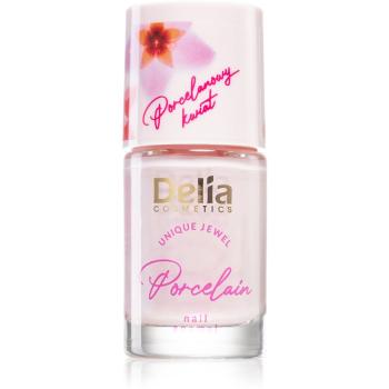 Delia Cosmetics Porcelain lac de unghii 2 in 1 culoare 05 Pink 11 ml