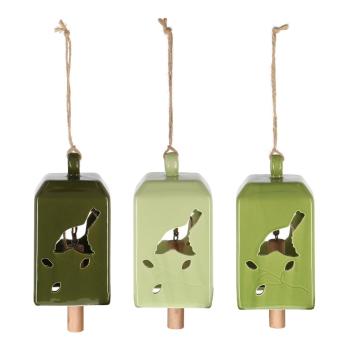 Clopot 3 buc. din gresie Birdie – Esschert Design