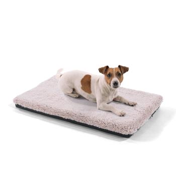 Brunolie Luna, pat pentru câine, pernă pentru câine, lavabil, ortopedic, antiderapant, spumă cu memorie, dimensiunea S (60 x 5 x 40 cm)