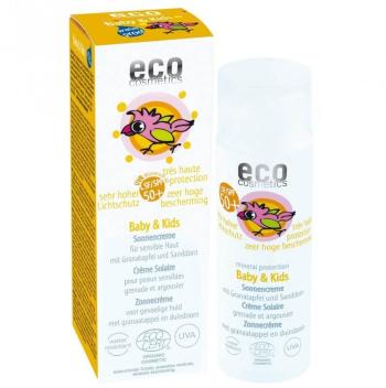 Eco Cosmetics BabyCremă pentru copii, de protecție solară SPF 50+ BIO 50 ml