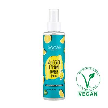 SOO`AE Tonic pentru ten gras și mixt in spray Squeezed Lemon (Toner) 150 ml