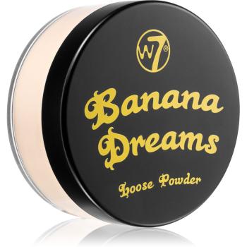 W7 Cosmetics Banana Dreams pudra pulbere matifianta 20 g