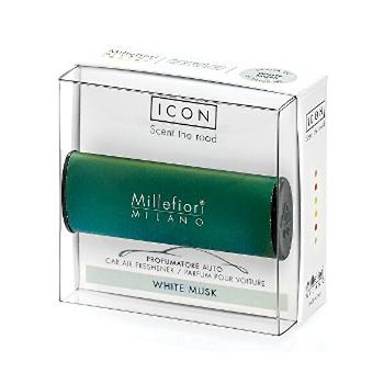 Millefiori Milano Parfum pentru mașină IconClassicMosc alb 47 g