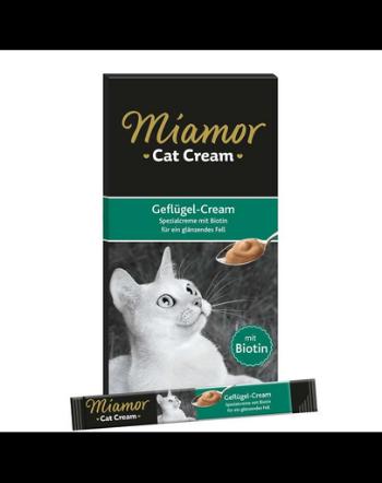 MIAMOR Cat PoultryCream crema cu pui pentru pisici 11x6x15ml