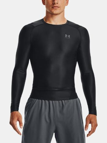 Under Armour UA HG Iso-Chill Comp LS Tricou Negru