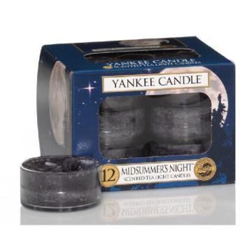 Yankee Candle Lumânări aromatice de ceai Midsummer’s Night 12 x 9,8 g