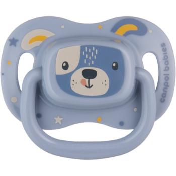 Canpol babies Cute Animals Soother 6-18m suzetă Blue 1 buc