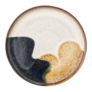 Platou din gresie ceramică Bloomingville Jules, ø 28,5 cm, multicolor