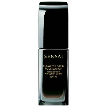 Sensai Fond de ten cu o consistență cremoasă SPF 20 (Flawless Satin Foundation) 30 ml 206 Brown Beige