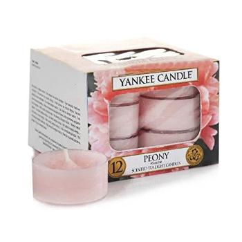 Yankee Candle Lumânare-pastilă aromatică Peony 12 x 9,8 g