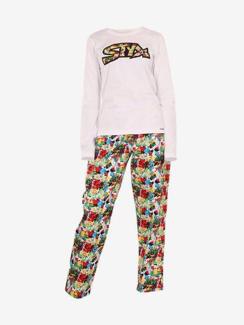 Styx Emoji Pijama Alb