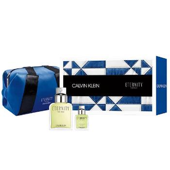 Calvin Klein Eternity For Men - EDT 100 ml + EDT 15 ml + geantă cosmetică