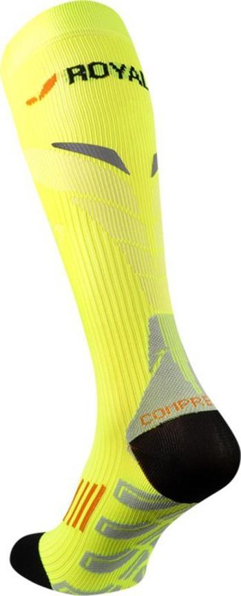 comprimare șosete genunchi ROYAL BAY® neon 2.0 galben 1099