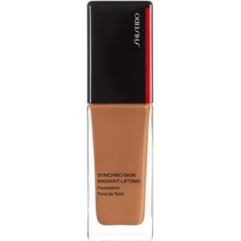 Shiseido Synchro Skin Radiant Lifting Foundation Advanced machiaj pentru lifting cu efect de stralucire SPF 30 culoare 430 Cedar 30 ml