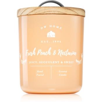 DW Home Farmhouse Fresh Peach & Nectarine lumânare parfumată 241 g