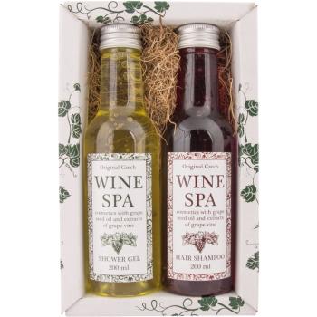 Bohemia Gifts & Cosmetics Wine Spa set cadou (in dus)