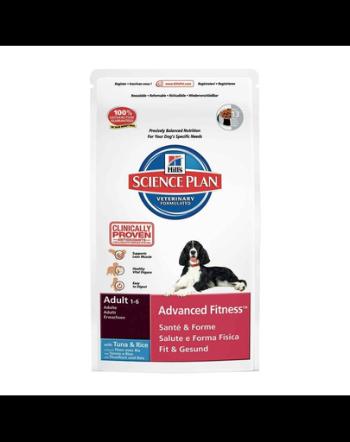 HILL'S Science Plan Canine Adult Advanced Fitness Tuna &amp; Rice 12 kg