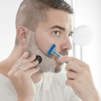 Șablon pentru tuns barba InnovaGoods Hipster Barber
