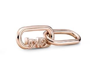 Pandora Articol bronz dublu pentru brățări Pandora Me Love 789686C00