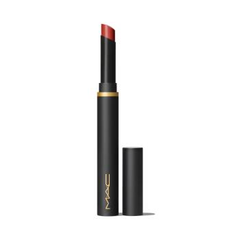 MAC Cosmetics Ruj (Powder Kiss Velvet Blur Slim Stick) 2 g 877 Devoted To Chili