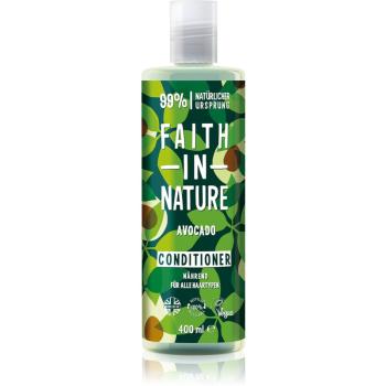 Faith In Nature Avocado balsam de îngrijire pentru toate tipurile de păr 400 ml