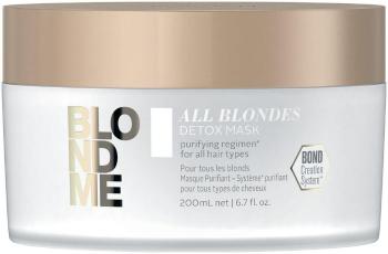 Schwarzkopf Professional Mască Detoxifiantă și de curățare pentru părul blond All Blondecu (Detox Mask) 200 ml