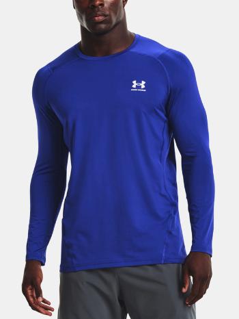 Under Armour UA HG Armour Fitted LS Tricou Albastru