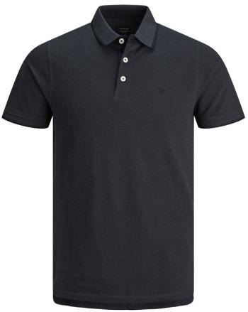 Jack&Jones Cămașă polo pentru bărbați JJEPAULOS 12136668 Dark Grey Melange SLIM FIT S