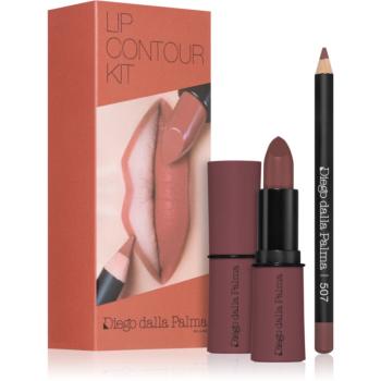 Diego dalla Palma Lip Contour Kit set îngrijire buze culoare 507 MARSALA 5,1 g