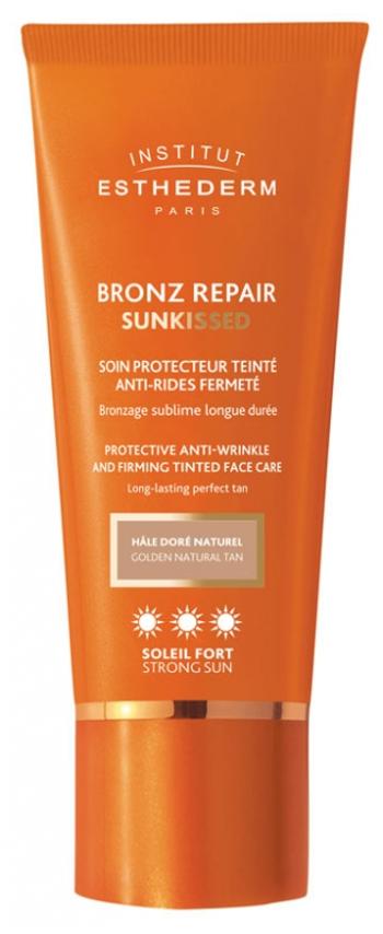 Institut Esthederm Cremă de protecție solară tonifianta antirid și fortifiantă cu protecție moderată Bronz Repair Sunkissed Strong Sun (Îngrijirea feț