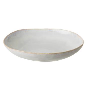 Fructieră din gresie ceramică Costa Nova Brisa, ⌀ 36 cm, alb