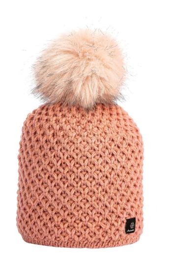 Caciula de iarna tricotata Innuendo - roz - Mărimea uni