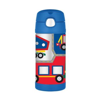 Thermos Termos pentru copii cu pai - construction 355 ml