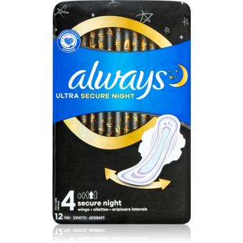 Always Ultra Secure Night absorbante 12 buc