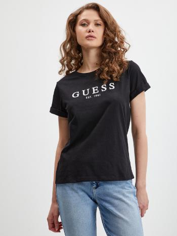 Guess 1981 Tricou Negru