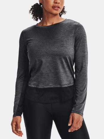 Under Armour UA Tech Vent LS Tricou Negru