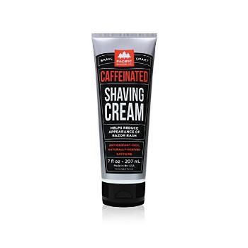 Pacific Shaving Cremă pentru bărbierit cu cafeină pentru bărbați Caffeinated (Shaving Cream) 207 ml