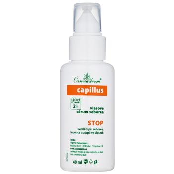 Cannaderm Capillus Seborea Hair Serum ser activ pentru un scalp uscat, atenueaza senzatia de mancarime 40 ml