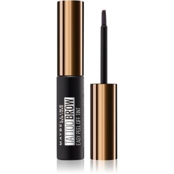 Maybelline Tattoo Brow vopsea gel semipermanentă pentru sprâncene culoare Light Brown 4,6 g