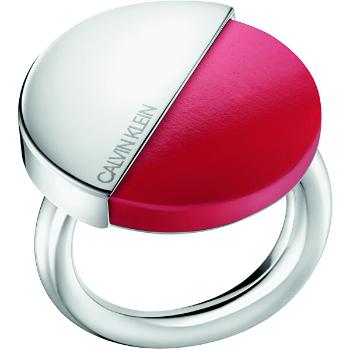Calvin Klein Elegant inel cu piatră roșie picant KJ8RRR0401 55 mm