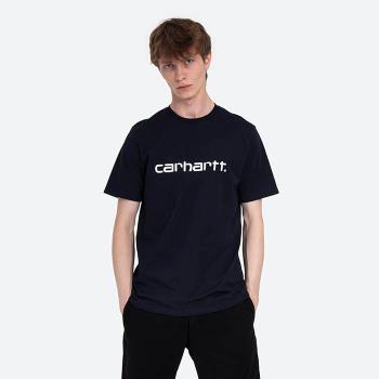 Carhartt WIP S/S Script T-Shirt I029915 DARK NAVY/WHITE