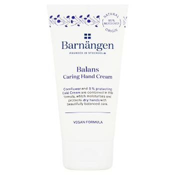 Barnängen Cremă de mâini pentru îngrijirea pielii uscate - nu conține parabeni și siliconi Balans (Caring Hand Cream) 75 ml