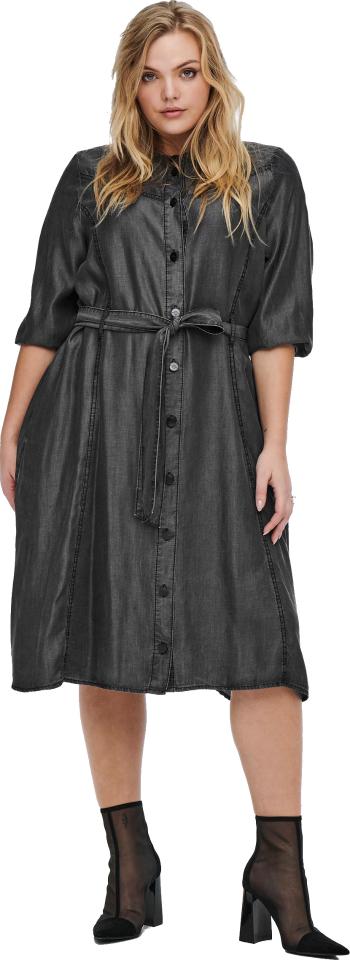 ONLY CARMAKOMA Rochie de damă CARIKA LIFE 15247156 Black Denim 3XL