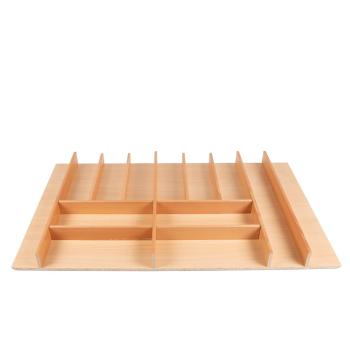 Organizator de tacâmuri în culoare naturală 78 x 47 cm Wood Line – Elletipi